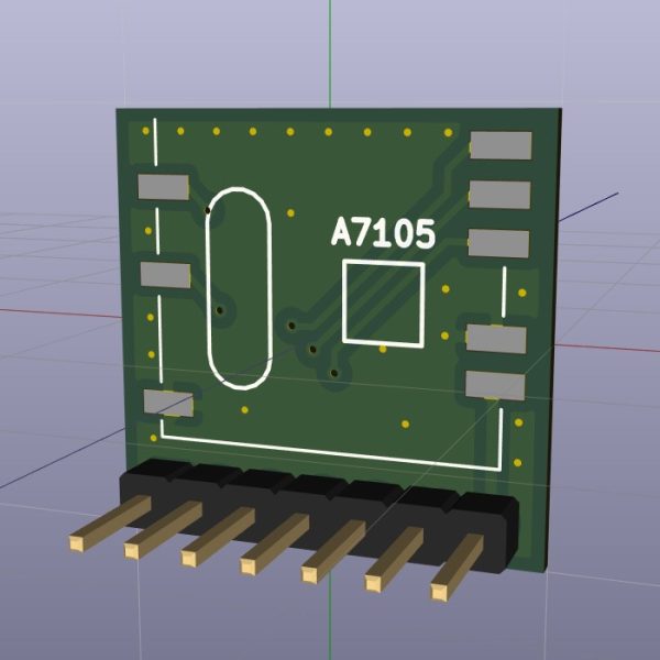 A7105 XL7105-SY-B RF Module Breakout Bare PCB — upstream reference