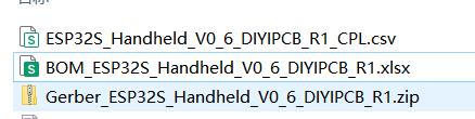 Keep the Gerber ZIP, BOM and CPL together under the same revision.