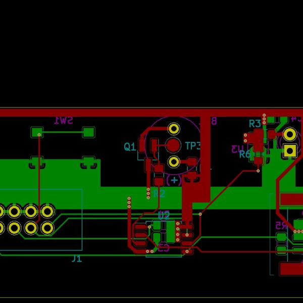 HREM ATtiny85 Recordatorio de pestillo de puerta PCB desnudo — referencia ascendente