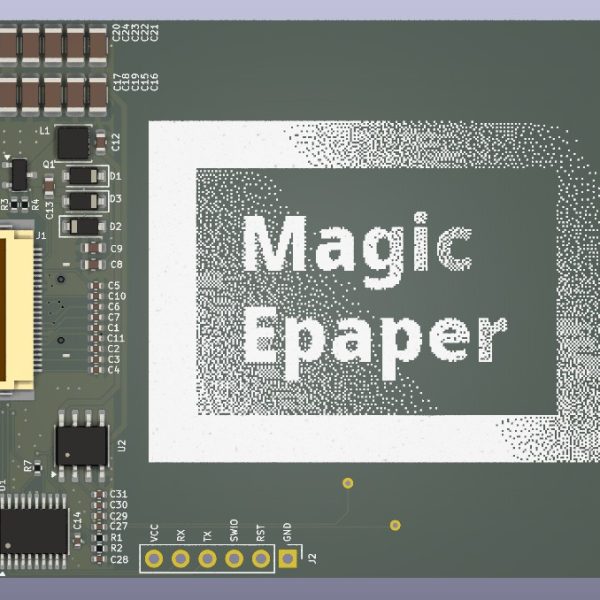 Magic ePaper NFC USB-C Display Controller Bare PCB — Upstream-Referenz