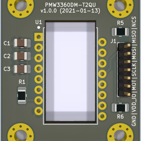 PMW3360 Optical Mouse Sensor Breakout Bare PCB V1.0 — upstream reference