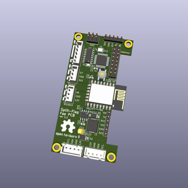 Split-Flap Fae Display Controller Bare PCB — upstream reference