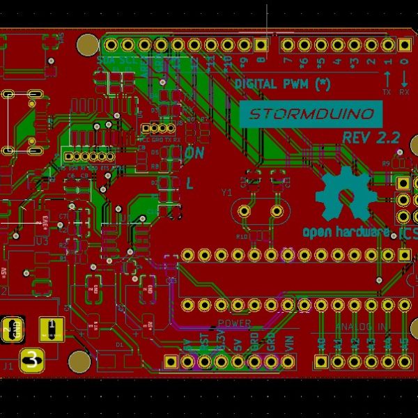Stormduino Rev2.2 ATmega328P USB-C Bare PCB — upstream reference