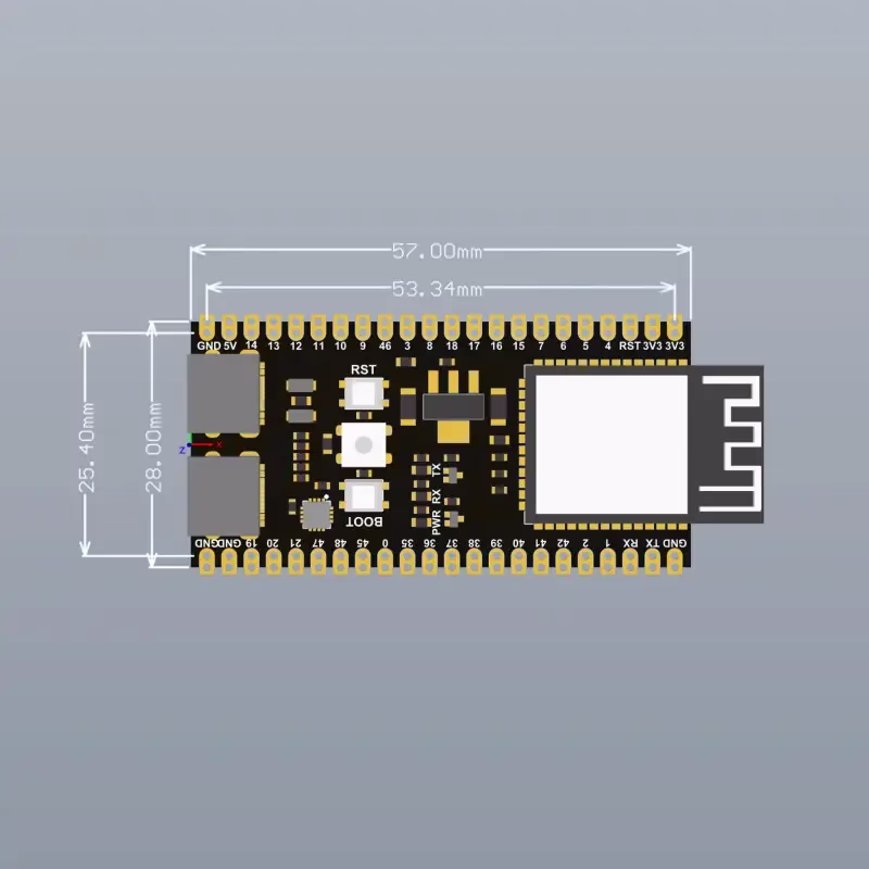 ESP32-S3 Development Board with ESP32-S3-WROOM-1 Module - Image 4