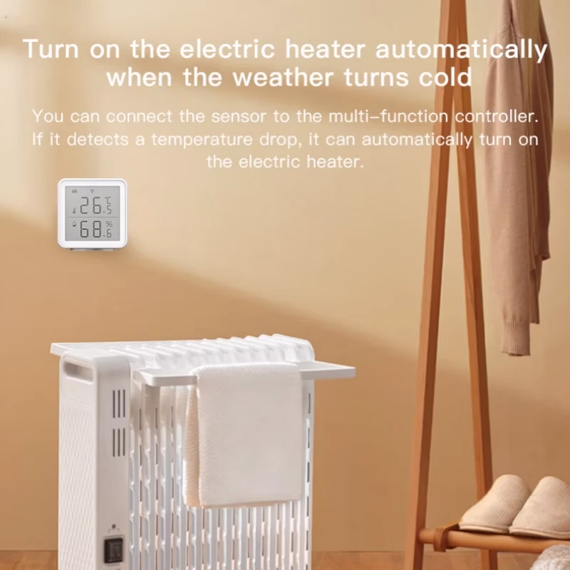 WiFi Temperature Sensor | Smart Humidity Monitor | Works with Alexa, Google Home & Tuya - Image 5