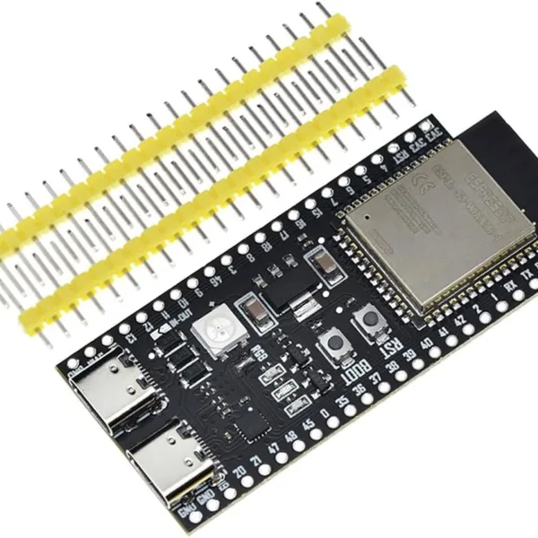 ESP32/ESP32-S3 WiFi+Bluetooth IoTデュアルType-C開発ボードコアボードESP32-S3-DevKit C N16R8（Arduino用）
