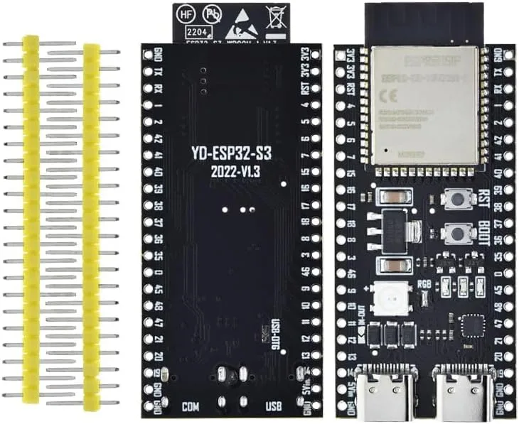 ESP32/ESP32-S3 WiFi+Bluetooth Internet Of Things Dual Type-C Development Board Core Board ESP32-S3-DevKit C N16R8 For Arduino - Image 3