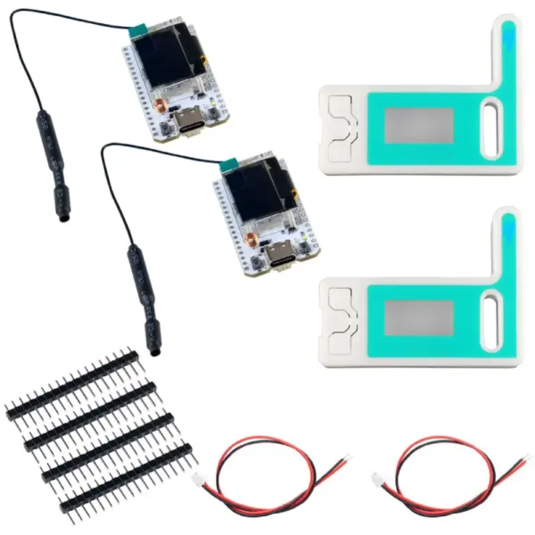ESP32 LoRa V3 Entwicklungsboard 868MHz 915MHz SX1262 0,96 Zoll OLED-Display BT WIFI LoRa Kit für Arduino IoT Meshtastic (2 Sets)