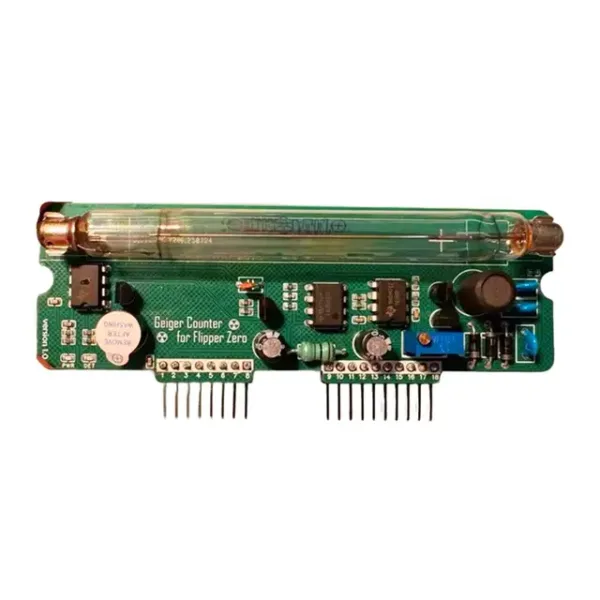 Para Flipper Zero Multiboard Expansion Board Módulo de contador Geiger Kit Sistema de radiación ensamblado DIY Miller Tube
