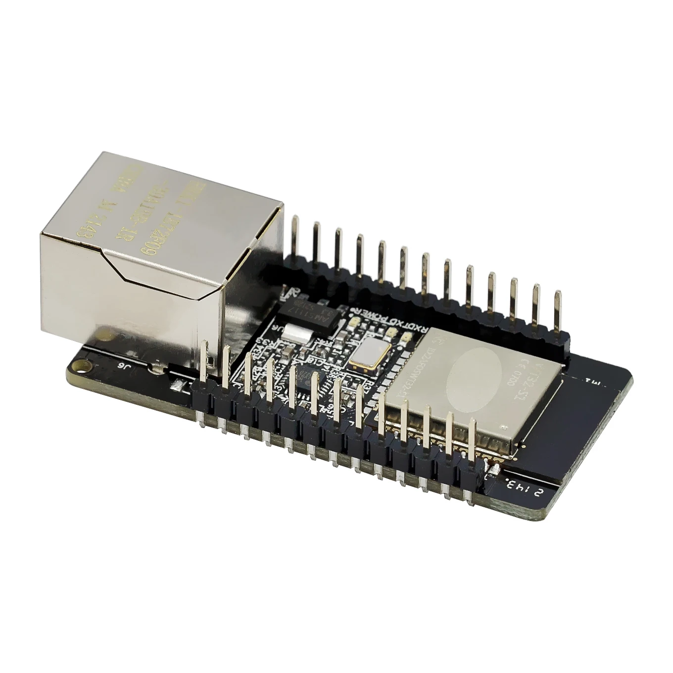 WT32-ETH01 Embedded Serial Port Networking Bluetooth-compatible Ethernet WIFI Combo Gateway MCU ESP32 Wireless Module WT32 ETH01 - 画像 (3)