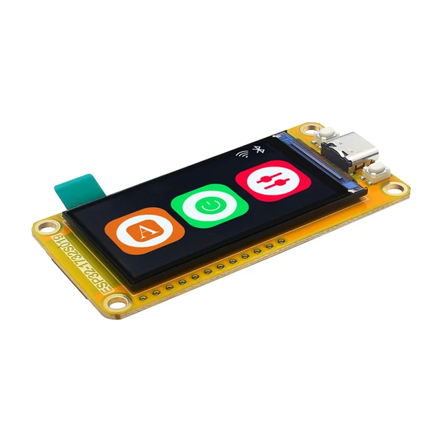 ESP32-S3 HMI 8M PSRAM 16M Flash for Arduino LVGL WIFI&Bluetooth 1.9 Inch 170*320 Smart Display Screen IPS LCD TFT Module - 画像 (4)