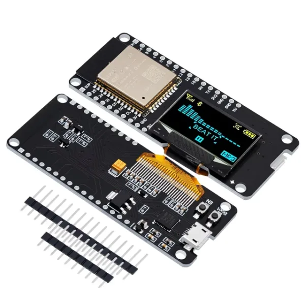 Wemos ESP32 0,96"-OLED-Display 2,4-GHz-WLAN/Bluetooth-Dualmodus-Entwicklungsboard-Modul für Arduino Wemos D1 AP STA