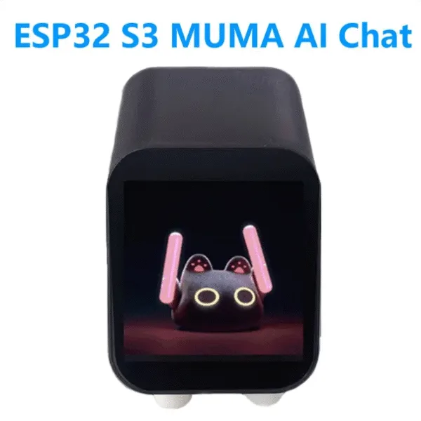 ESP32 S3 MUMA AIチャットロボット開発ボード、1.54インチLCDディスプレイ画面、WIFI&BT5 Type-Cポート、N16R8 DeepSeek AI搭載
