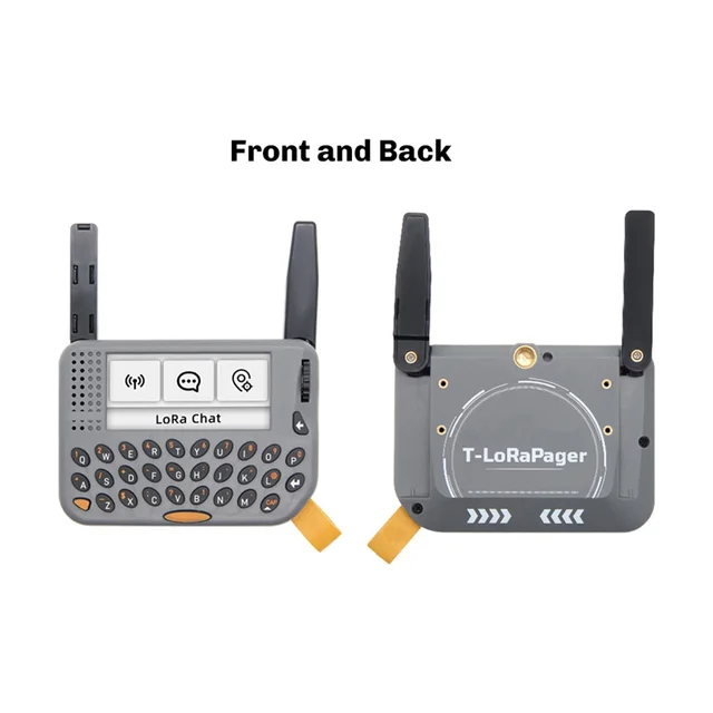 AA84 Aiot Al Programmable Meshtastic T-Lora Pager ESP32-S3 GPS Lora SX1262 Wireless RF Module Dual-Mode RFID/NFC RTC GNSS - 画像 (2)
