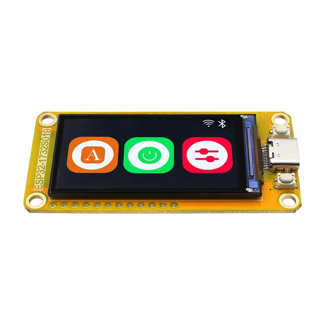ESP32-S3 HMI 8M PSRAM 16M Flash for Arduino LVGL WIFI&Bluetooth 1.9 Inch 170*320 Smart Display Screen IPS LCD TFT Module - 画像 (6)