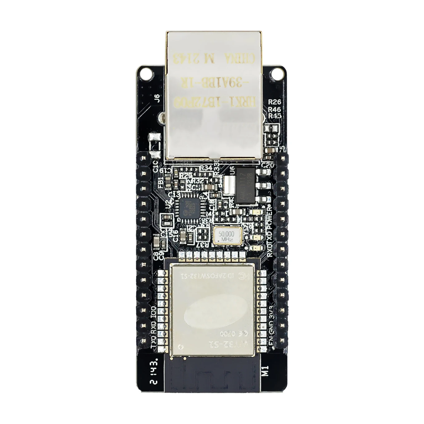 WT32-ETH01 Embedded Serial Port Networking Bluetooth-compatible Ethernet WIFI Combo Gateway MCU ESP32 Wireless Module WT32 ETH01 - 画像 (4)