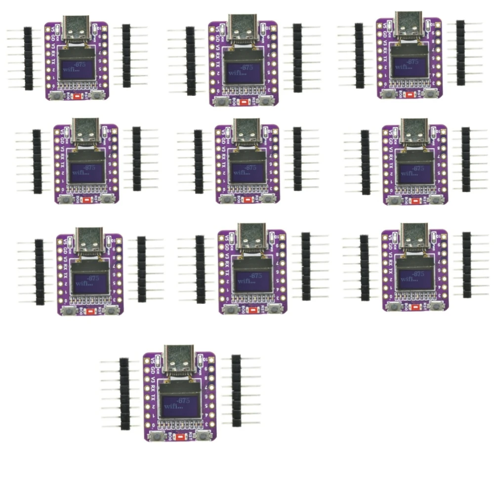ESP32-C3 OLED Development Board With 0.42 Inch OLED Module Ceramic Antenna Wifi Bluetooth ESP32 Supermini Development Board - Imagen 3