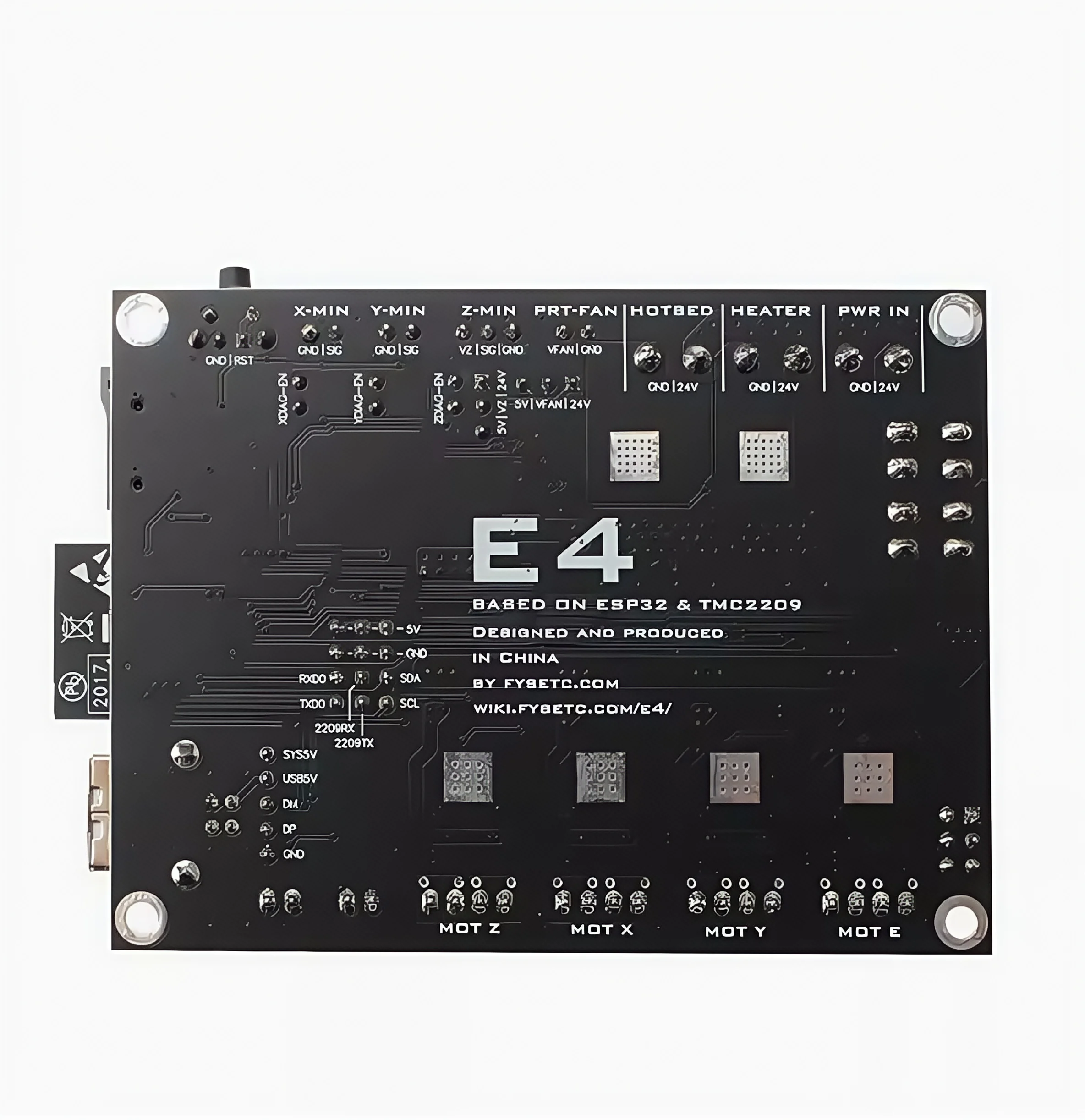 3D printer motherboard E4 V1.0 ESP32 motherboard control board integrated TMC2209 driver with WIFI - Image 2