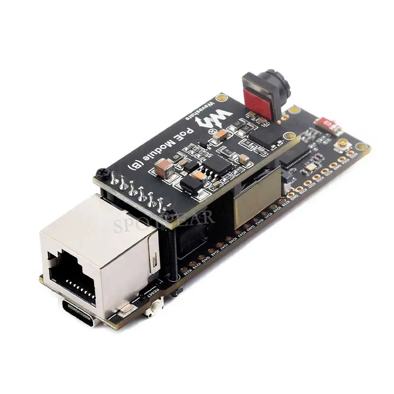 ESP32-S3 ETH Camera Development Board PoE RJ45 / OV2640 OV5640 Port / W5500 / Micro-SD Compatible With Raspberry Pi Pico Size - Image 4