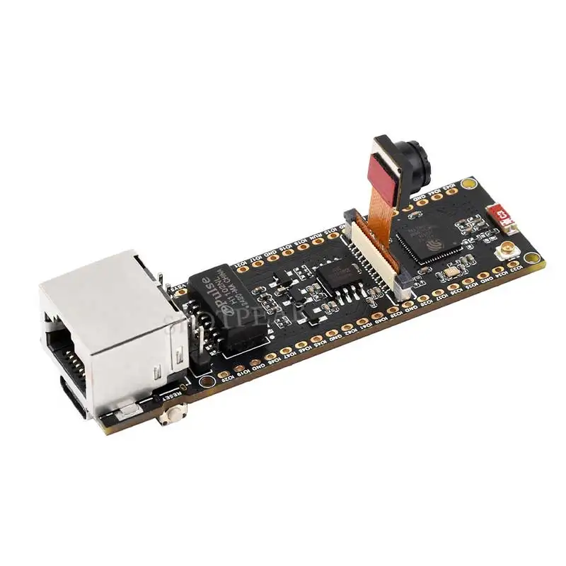 ESP32-S3 ETH Camera Development Board PoE RJ45 / OV2640 OV5640 Port / W5500 / Micro-SD Compatible With Raspberry Pi Pico Size - Image 6