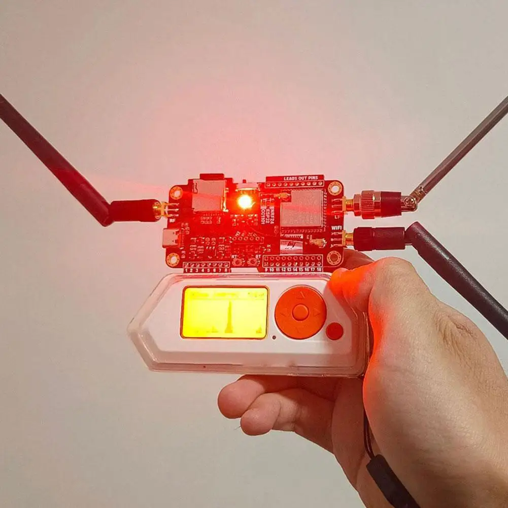 NRF24 ESP32 Development Board 2.4G High Gain CC1101 Support NRF Sniffer Mousejacker for Flipper Zeros - 画像 (4)