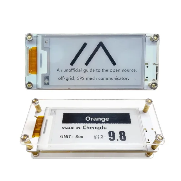 Heltec Meshtastic ESP32 Wireless Paper Eink Display Smart Price Tag via Bluebooth SX1262 LoRa and WiFi-2pcs