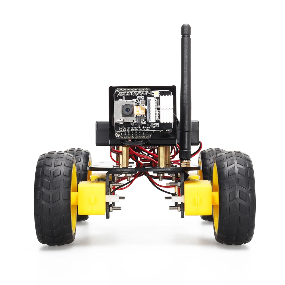 ESP32 Camera Wifi Robotic Kit For Arduino Programming Automation Robot Car Kit with Antenna Learning Complete Coding Kit - 画像 (3)