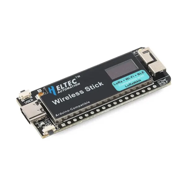 ESP32 Wireless Stick SX1262 LoRa WLAN BLE Entwicklungsboard LoRAWAN 433-510MHz/863-928MHz Meshtastic Mesh-Netzwerk für Arduino