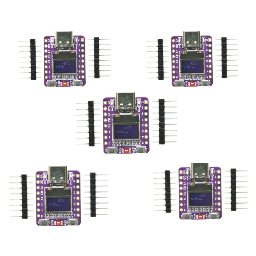 ESP32-C3 OLED Development Board With 0.42 Inch OLED Module Ceramic Antenna Wifi Bluetooth ESP32 Supermini Development Board - Imagen 2