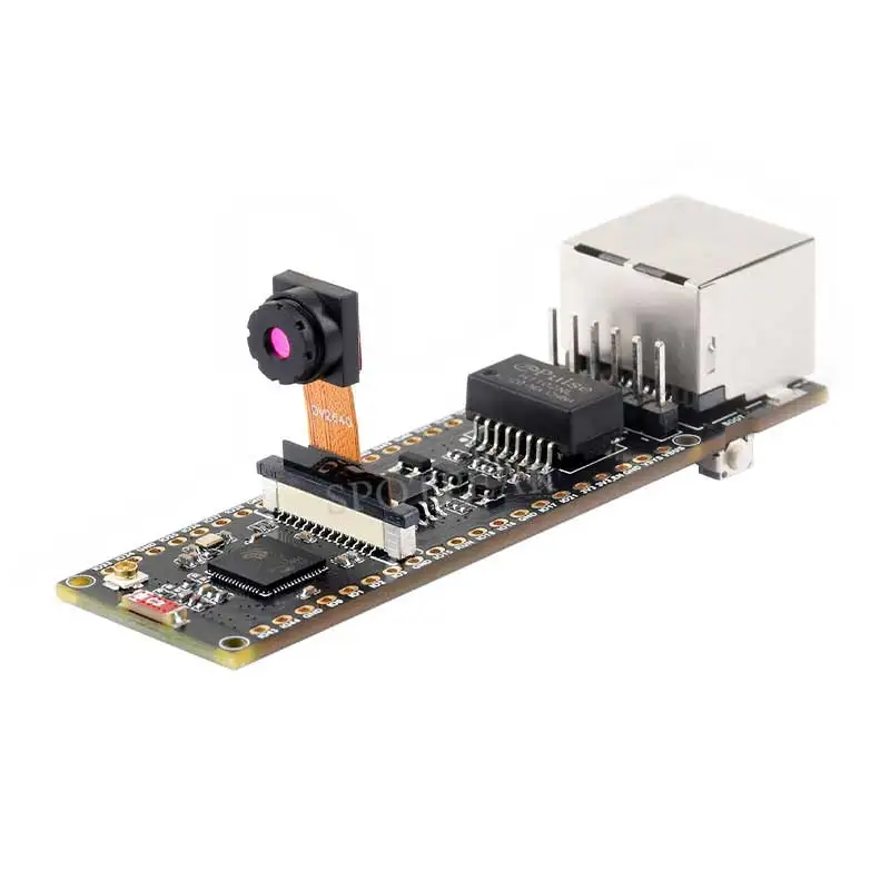 ESP32-S3 ETH Camera Development Board PoE RJ45 / OV2640 OV5640 Port / W5500 / Micro-SD Compatible With Raspberry Pi Pico Size - Image 2