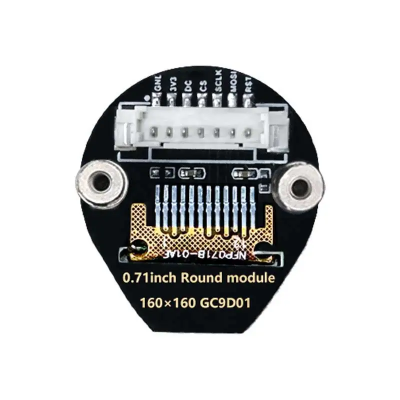 Electronic EYE 0.71 inch Round LCD Display Screen For Arduino Raspberry Pi ESP32 Pico STM32 - 画像 (2)