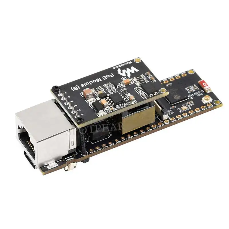 ESP32-S3 ETH Camera Development Board PoE RJ45 / OV2640 OV5640 Port / W5500 / Micro-SD Compatible With Raspberry Pi Pico Size - Image 3