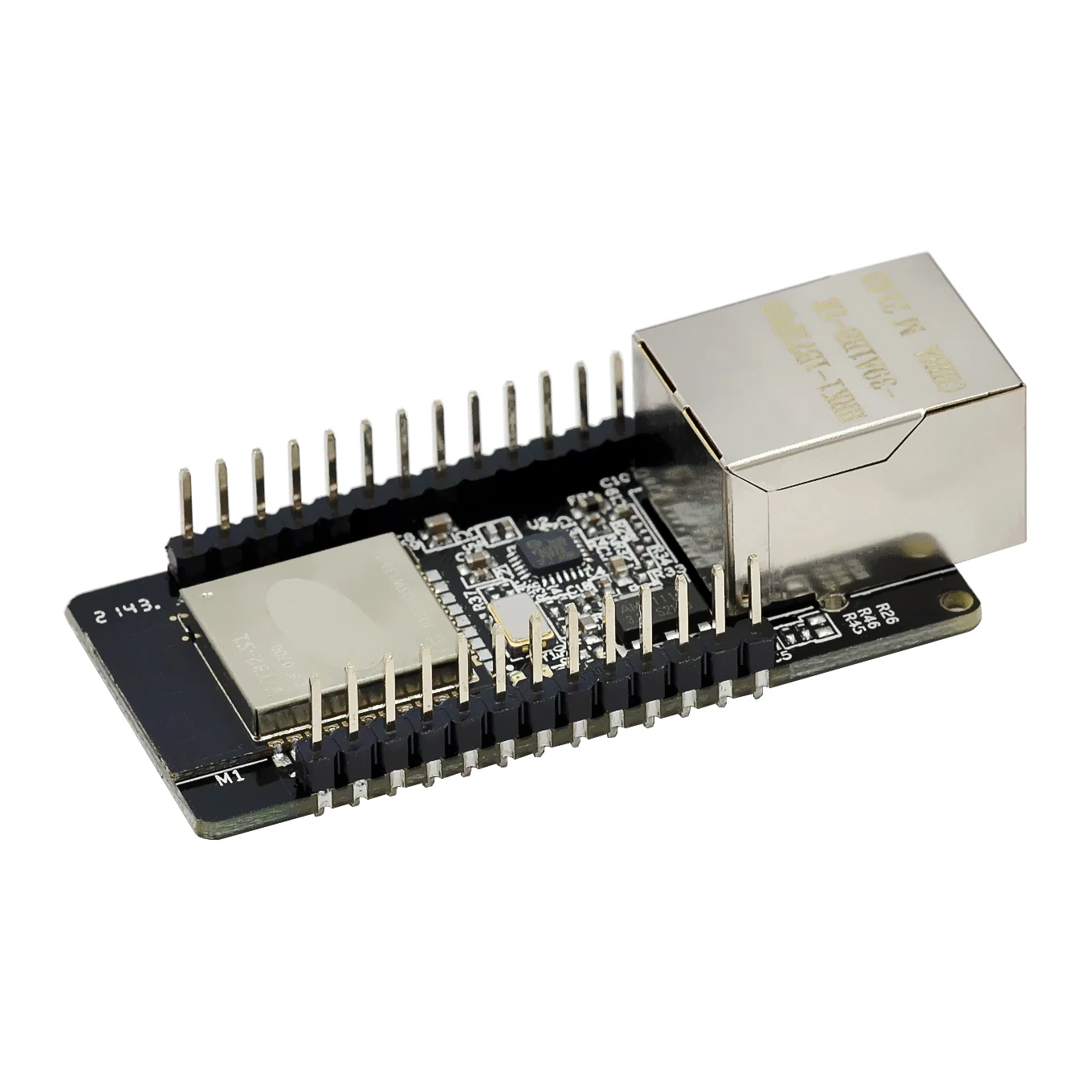 WT32-ETH01 組み込みシリアルポートネットワーク Bluetooth対応イーサネット WIFIコンボゲートウェイ MCU ESP32 ワイヤレスモジュール WT32 ETH01