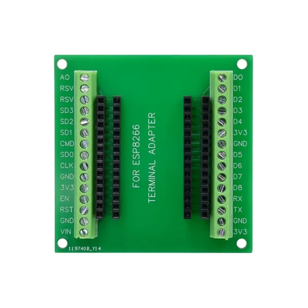 Placa de expansión ESP32 ESP8266 GPIO 1 a 2 compatible con ESP32S de 38 pines, placa de desarrollo ESP32 de doble núcleo de 2,4 GHz para Arduino
