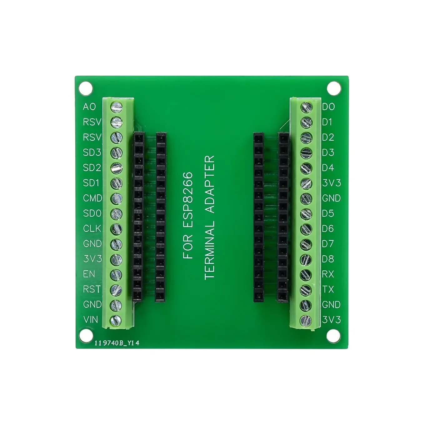 Placa de expansión ESP32 ESP8266 GPIO 1 a 2 compatible con ESP32S de 38 pines, placa de desarrollo ESP32 de doble núcleo de 2,4 GHz para Arduino