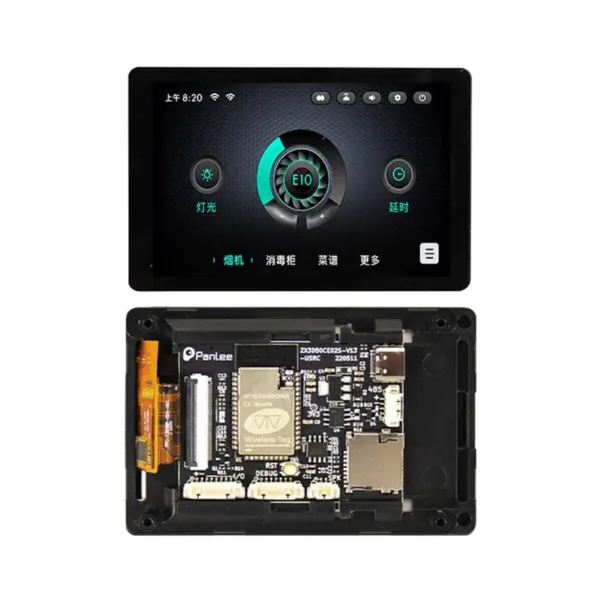 3,5-Zoll-Smart-Display-Entwicklungsboard mit ESP32-Mikrocontroller, integriertem Bluetooth und WLAN sowie 320x480-Touch-LCD-Bildschirm (WT32-SC01 Plus)