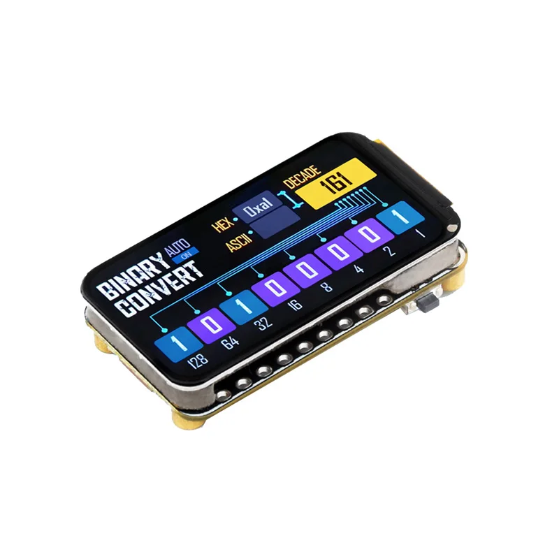 Placa de desarrollo ESP32-C6 con pantalla LCD de 1,47 pulgadas, WiFi 6 y Bluetooth, y puerto USB tipo C.