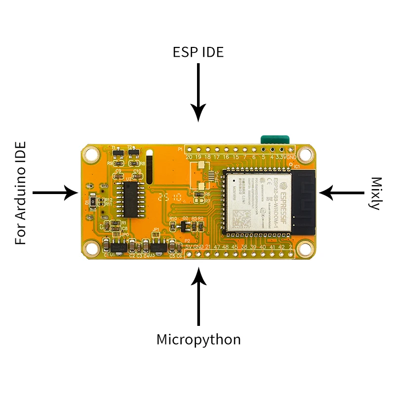 ESP32-S3 HMI 8M PSRAM 16M Flash for Arduino LVGL WIFI&Bluetooth 1.9 Inch 170*320 Smart Display Screen IPS LCD TFT Module - 画像 (3)