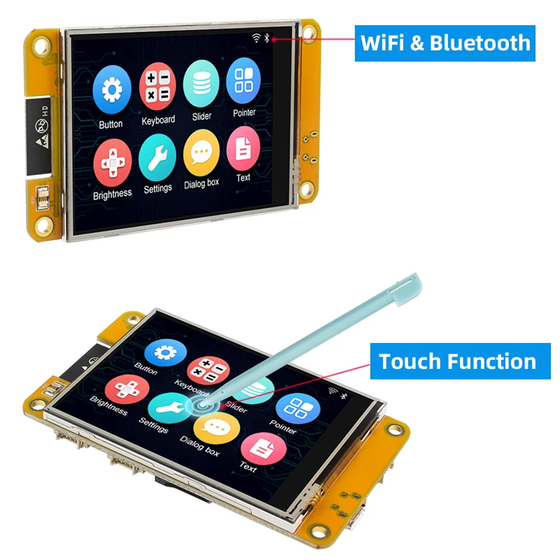 2.8 Inch ESP32 CYD MCU Smart Display for Arduino LVGL WIFI Bluetooth Touch WROOM 240*320 Screen LCD TFT Module with Free Tutorials - Imagen 2