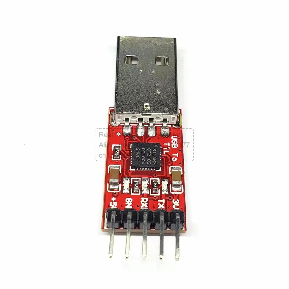 CP2102 Serial Converter USB 2.0 to TTL UART Dupont Cable Set with STC Download 5PIN Module - Imagen 3