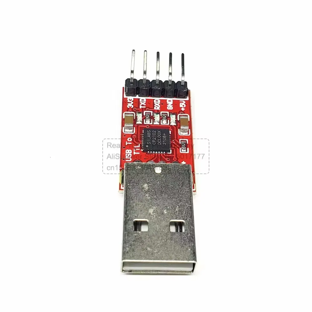 CP2102 Serial Converter USB 2.0 to TTL UART Dupont Cable Set with STC Download 5PIN Module - Imagen 4