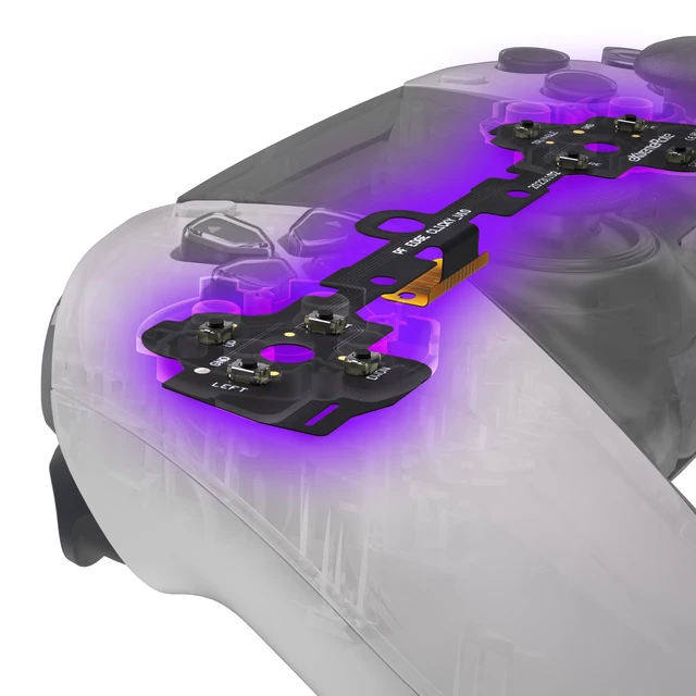 eXtremeRate Face Buttons Clicky Kit for ps5 Edge Controller, Custom Tactile Dpad Action Buttons Mouse Click Kit - 画像 (6)