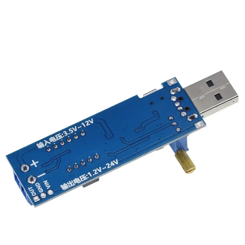 DC-DC 5V to 3 3V 9V 12V 24V USB Step Up Down Power Supply Module Adjustable Boost Buck Converter - Imagen 3