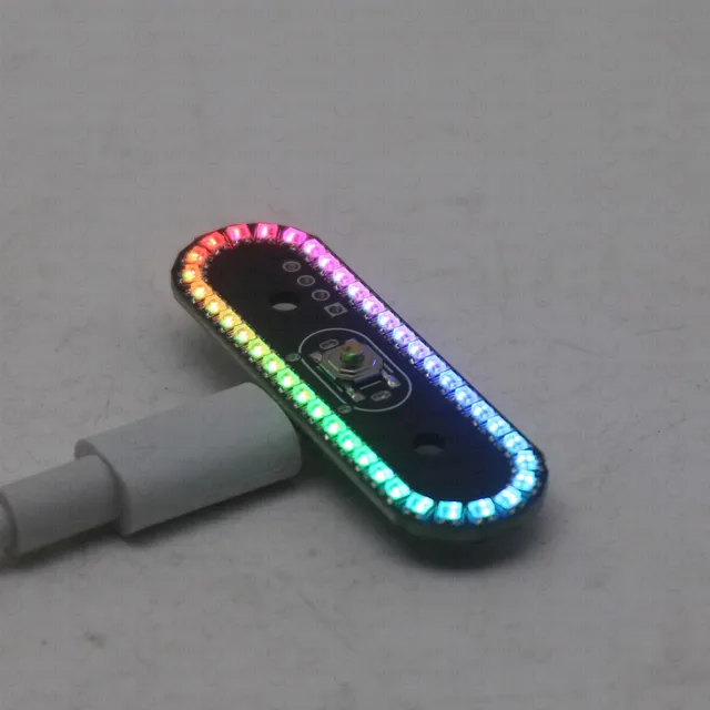 8-Mode Colorful TailLight Model Flow Light Wireless LED Flashing Gradient Breathing Rotating Lamp FOR RC Vehicles Aircraft Drone - 画像 (4)