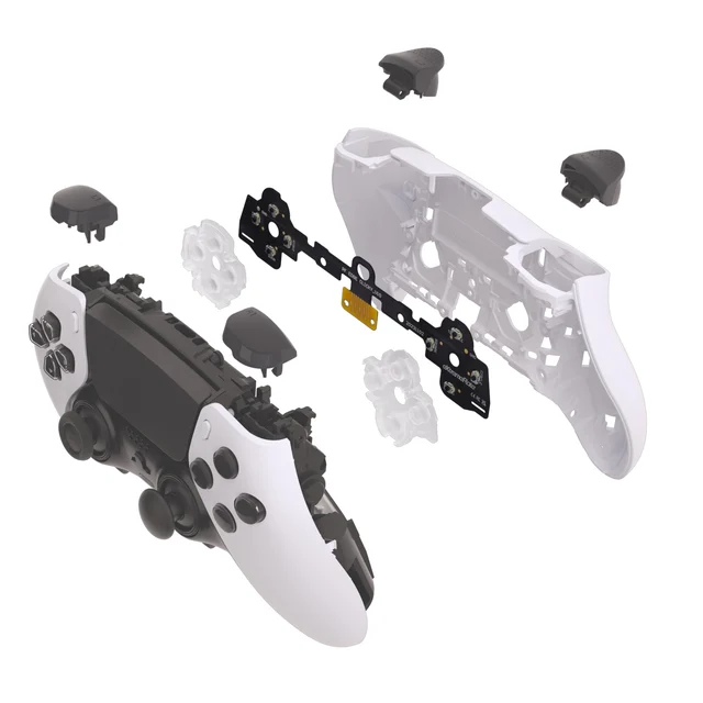 eXtremeRate Face Buttons Clicky Kit for ps5 Edge Controller, Custom Tactile Dpad Action Buttons Mouse Click Kit - 画像 (2)