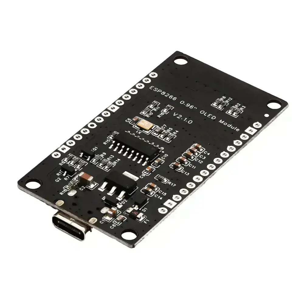 NodeMCU ESP8266 development board with 0.96 inch OLED Display CH340G ESP-12F WiFi module TYPE-C USB for Arduino Micropy - 画像 (2)