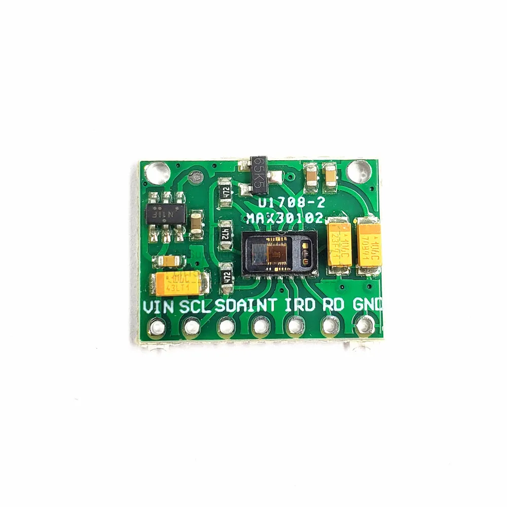 MAX30102 Blood Oxygen Heart Rate Sensor Pulse Heartbeat Oxygen Concentration Sensor for Arduino Replace MAX30100 - Imagen 2