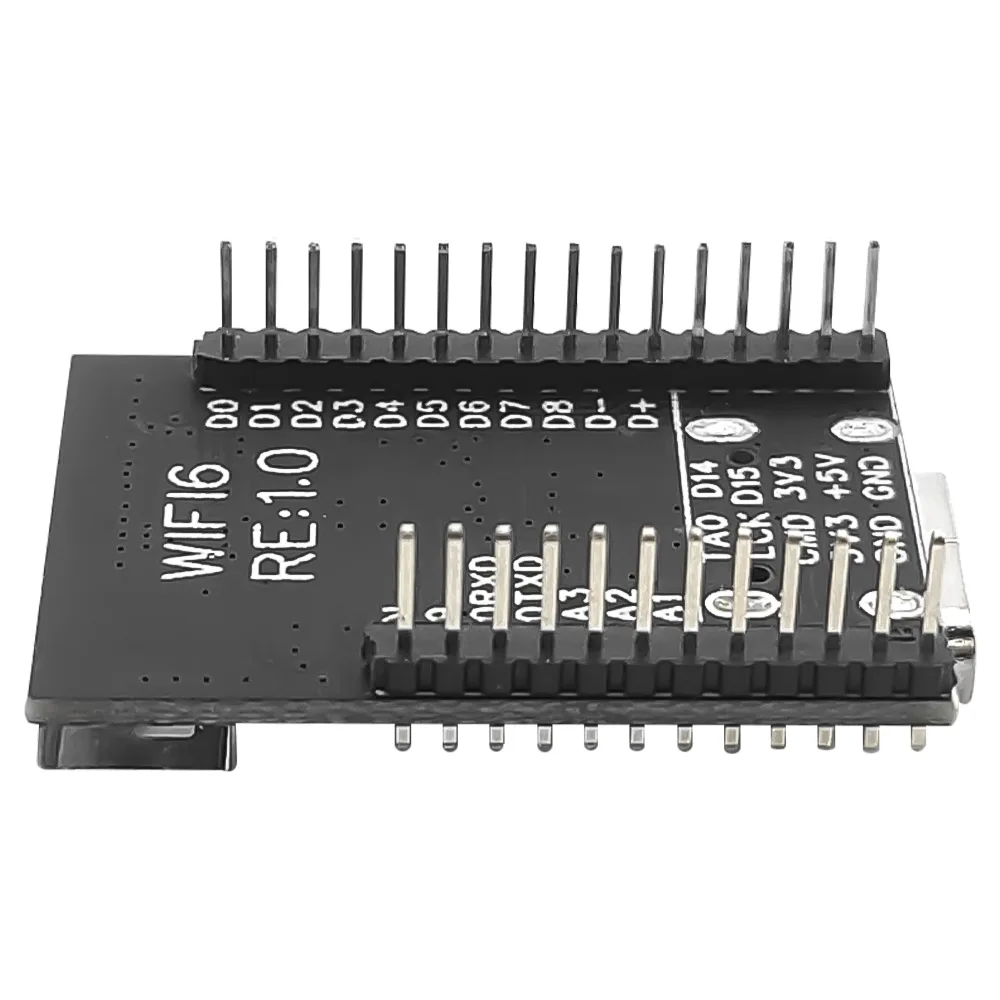 Wifi6 ESP32 C6 Development Board RISC-V 32-Bit ESP32-C6 N4 BT Wifi Module with Crystal Oscillator RGB LED 4MB FLASH USB Type-C - Image 5