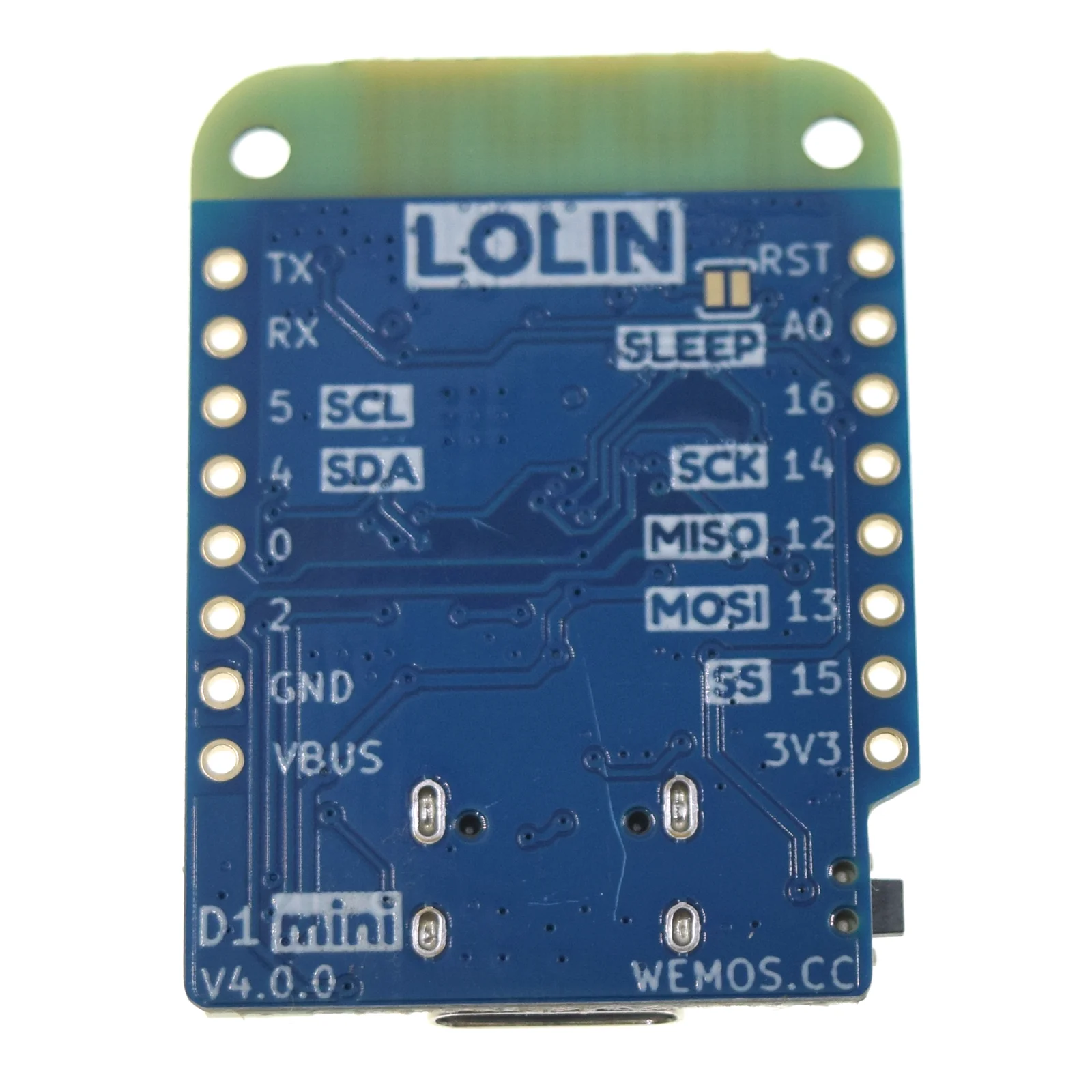 LOLIN D1 Mini V4.0.0 - WEMOS WIFI Internet of Things Board based ESP8266 4MB MicroPython Nodemcu Arduino Compatible - Image 2