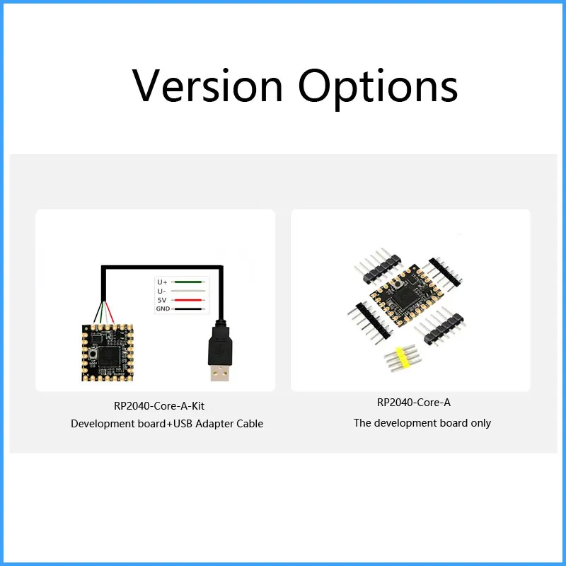 Based On Raspberry pi Official RP2040 Dual Core Processor RP2040 Core A Board,264KB SRAM 2MB Flash - 画像 (4)
